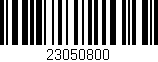Código de barras (EAN, GTIN, SKU, ISBN): '23050800'
