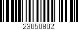Código de barras (EAN, GTIN, SKU, ISBN): '23050802'