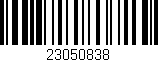 Código de barras (EAN, GTIN, SKU, ISBN): '23050838'