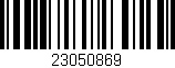 Código de barras (EAN, GTIN, SKU, ISBN): '23050869'