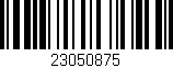 Código de barras (EAN, GTIN, SKU, ISBN): '23050875'