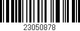 Código de barras (EAN, GTIN, SKU, ISBN): '23050878'