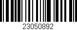 Código de barras (EAN, GTIN, SKU, ISBN): '23050892'