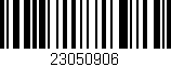 Código de barras (EAN, GTIN, SKU, ISBN): '23050906'