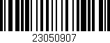 Código de barras (EAN, GTIN, SKU, ISBN): '23050907'