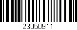 Código de barras (EAN, GTIN, SKU, ISBN): '23050911'