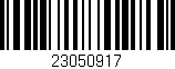 Código de barras (EAN, GTIN, SKU, ISBN): '23050917'