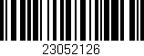 Código de barras (EAN, GTIN, SKU, ISBN): '23052126'