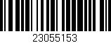 Código de barras (EAN, GTIN, SKU, ISBN): '23055153'