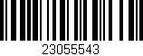 Código de barras (EAN, GTIN, SKU, ISBN): '23055543'