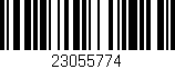 Código de barras (EAN, GTIN, SKU, ISBN): '23055774'