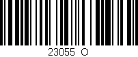 Código de barras (EAN, GTIN, SKU, ISBN): '23055_O'
