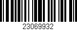 Código de barras (EAN, GTIN, SKU, ISBN): '23069932'