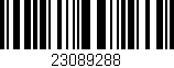 Código de barras (EAN, GTIN, SKU, ISBN): '23089288'