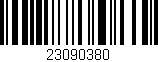 Código de barras (EAN, GTIN, SKU, ISBN): '23090380'