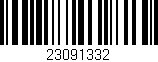 Código de barras (EAN, GTIN, SKU, ISBN): '23091332'