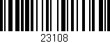 Código de barras (EAN, GTIN, SKU, ISBN): '23108'