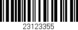Código de barras (EAN, GTIN, SKU, ISBN): '23123355'