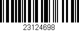 Código de barras (EAN, GTIN, SKU, ISBN): '23124698'