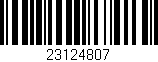 Código de barras (EAN, GTIN, SKU, ISBN): '23124807'