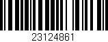 Código de barras (EAN, GTIN, SKU, ISBN): '23124861'