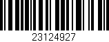 Código de barras (EAN, GTIN, SKU, ISBN): '23124927'