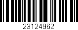 Código de barras (EAN, GTIN, SKU, ISBN): '23124962'