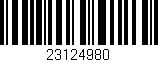 Código de barras (EAN, GTIN, SKU, ISBN): '23124980'
