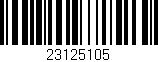 Código de barras (EAN, GTIN, SKU, ISBN): '23125105'