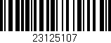 Código de barras (EAN, GTIN, SKU, ISBN): '23125107'