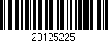 Código de barras (EAN, GTIN, SKU, ISBN): '23125225'