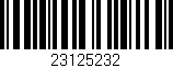 Código de barras (EAN, GTIN, SKU, ISBN): '23125232'