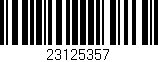 Código de barras (EAN, GTIN, SKU, ISBN): '23125357'