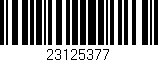 Código de barras (EAN, GTIN, SKU, ISBN): '23125377'