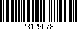 Código de barras (EAN, GTIN, SKU, ISBN): '23129078'