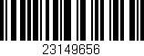 Código de barras (EAN, GTIN, SKU, ISBN): '23149656'