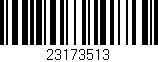 Código de barras (EAN, GTIN, SKU, ISBN): '23173513'