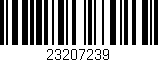 Código de barras (EAN, GTIN, SKU, ISBN): '23207239'