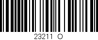 Código de barras (EAN, GTIN, SKU, ISBN): '23211_O'