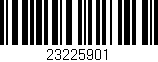 Código de barras (EAN, GTIN, SKU, ISBN): '23225901'