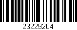 Código de barras (EAN, GTIN, SKU, ISBN): '23229204'