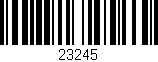 Código de barras (EAN, GTIN, SKU, ISBN): '23245'