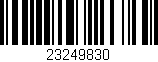 Código de barras (EAN, GTIN, SKU, ISBN): '23249830'