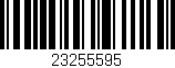 Código de barras (EAN, GTIN, SKU, ISBN): '23255595'