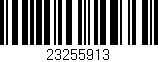 Código de barras (EAN, GTIN, SKU, ISBN): '23255913'