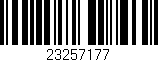 Código de barras (EAN, GTIN, SKU, ISBN): '23257177'