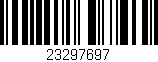 Código de barras (EAN, GTIN, SKU, ISBN): '23297697'