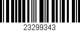 Código de barras (EAN, GTIN, SKU, ISBN): '23299343'