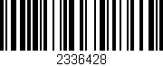 Código de barras (EAN, GTIN, SKU, ISBN): '2336428'