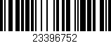 Código de barras (EAN, GTIN, SKU, ISBN): '23396752'